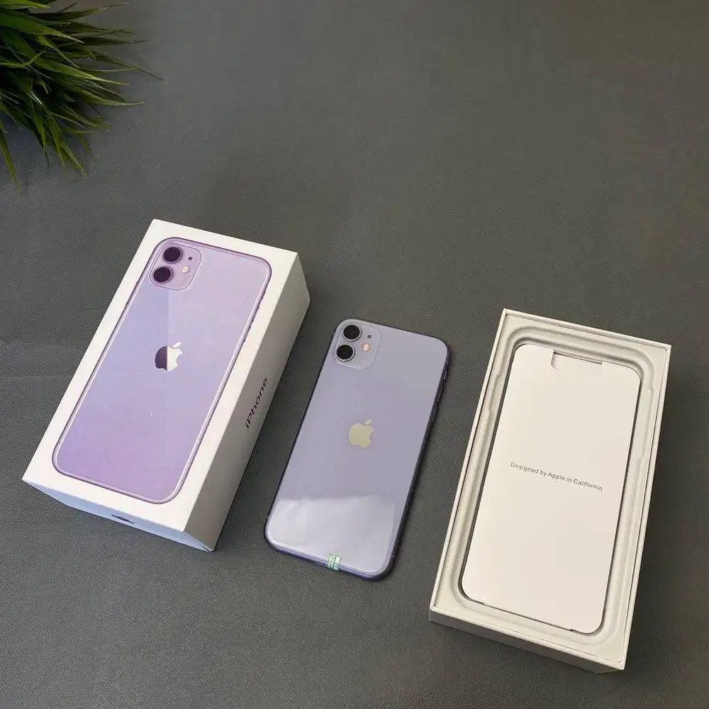 iPhone 11 64GB Beacukai Mulus Lengkap Siap Pakai