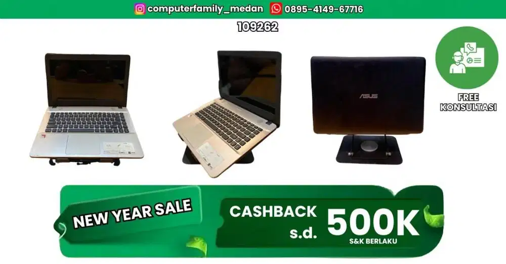 ASUS X441BA AMD A9 9425 4GB SSD 256