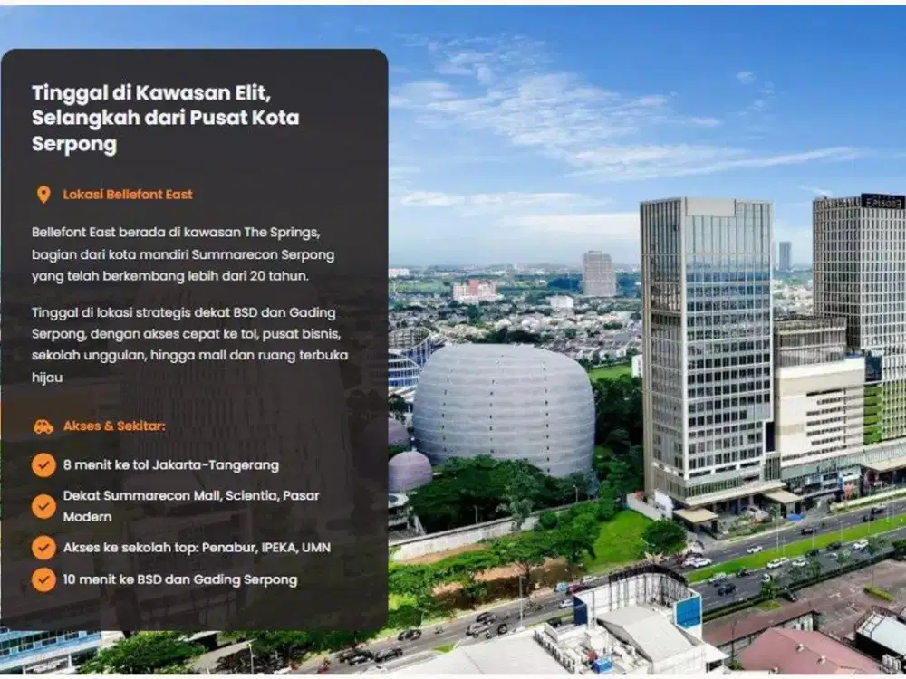 Rumah Promo Hunian Free Ppn Dtp By Summarecon Gading Serpong Bellefont Last Unit