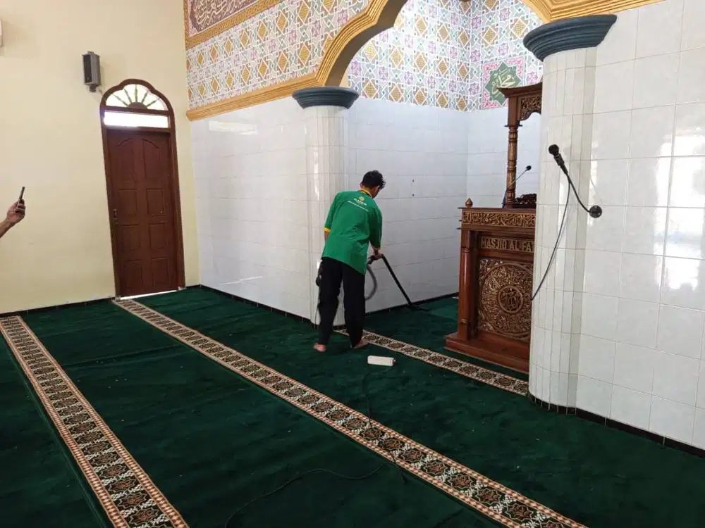 Karpet Masjid Magelang Tebal dan Berkualitas, Benang Import Turki