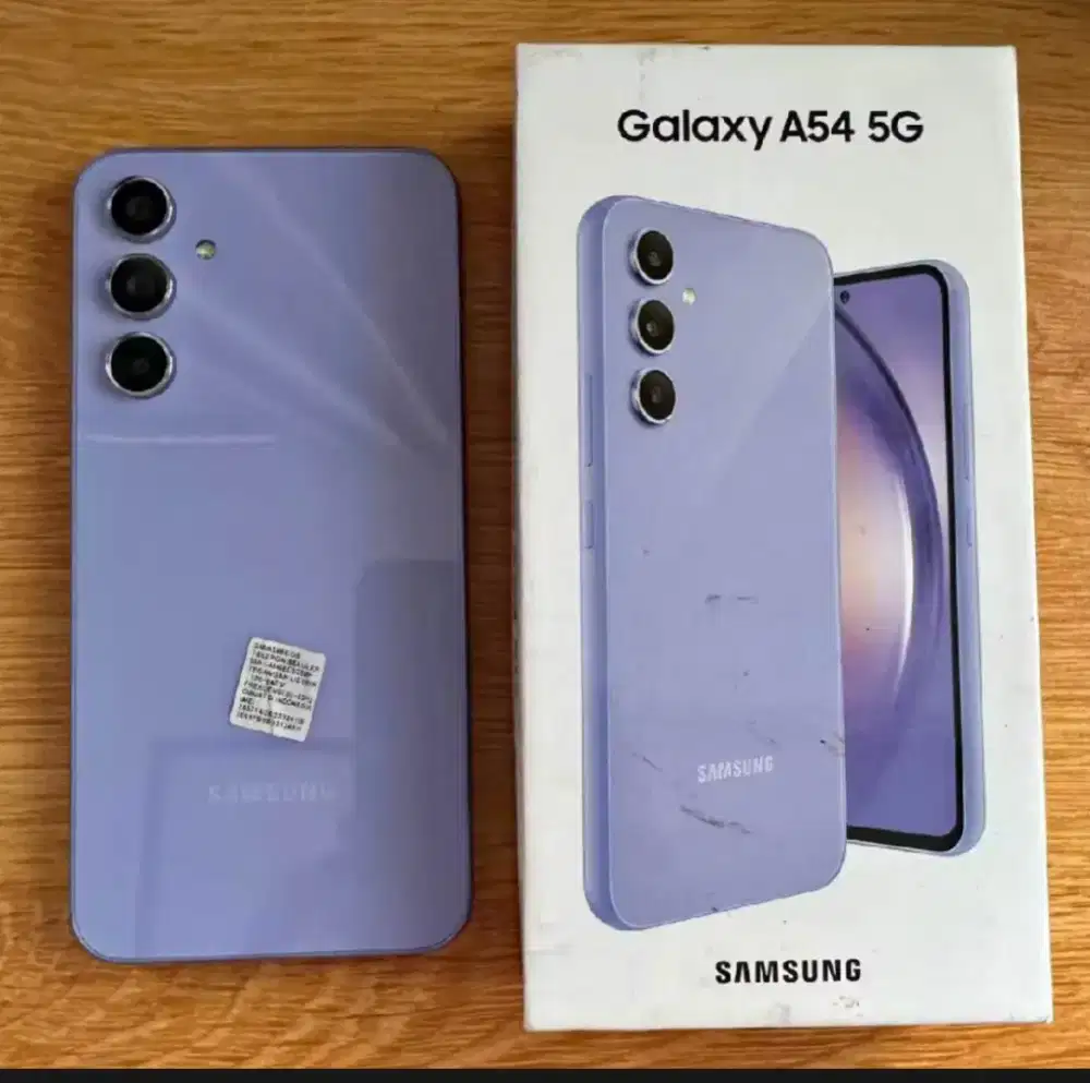 Murah hp Samsung A54 5G 8/256 lkp, bs TT