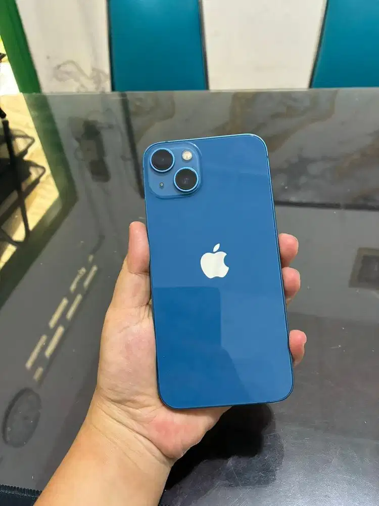 Iphone 13 biru dual sim
