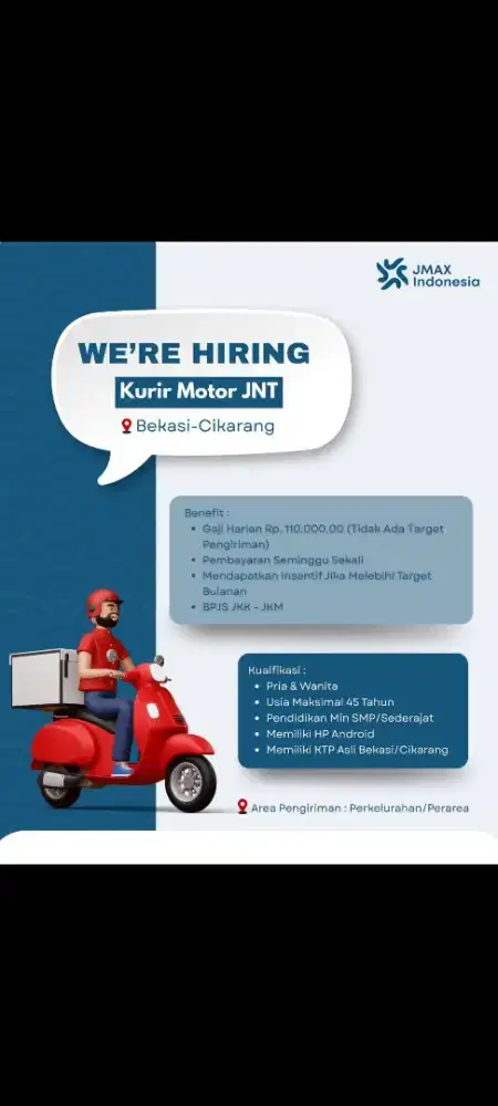 LOWONGAN KURIR J&T EXPRESS