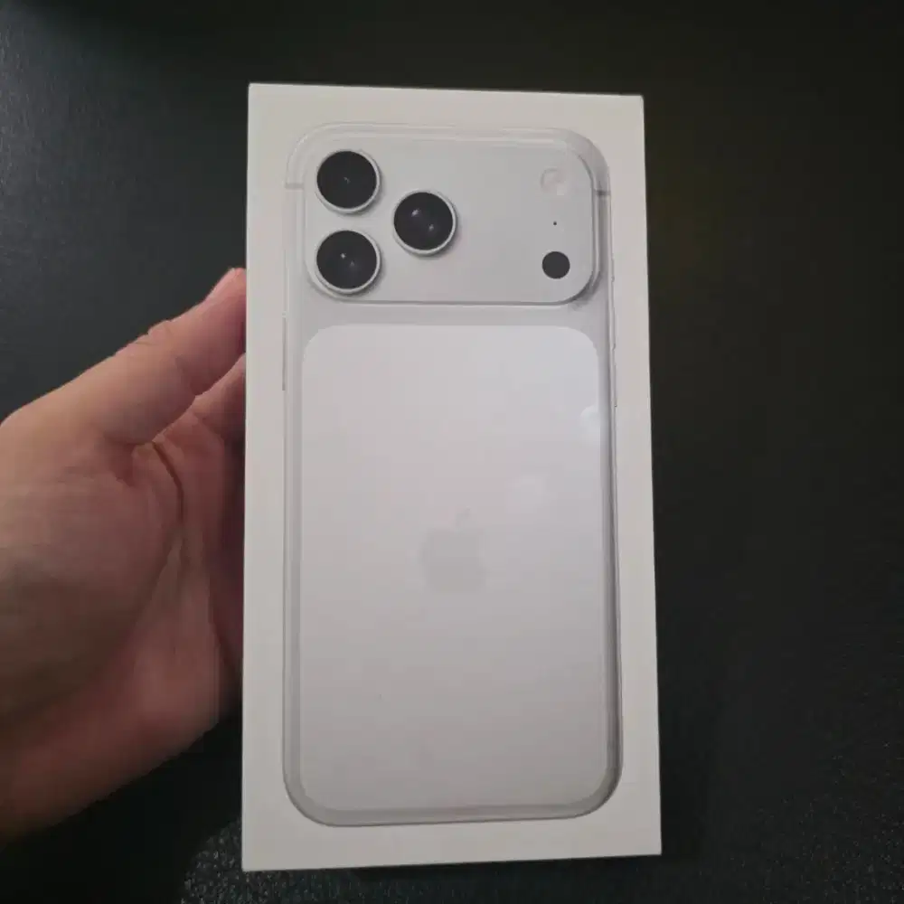 Iphone 17 pro max 256gb Silver ibox new segel resmi