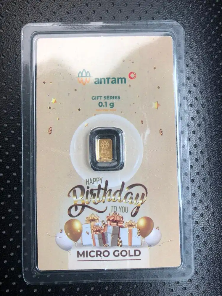 Logam mulia Antam 0,1 gram