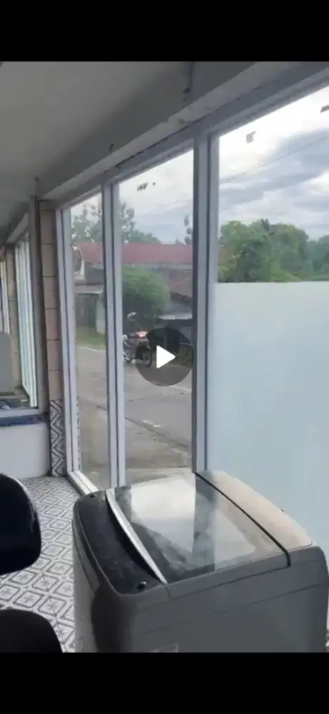 Sticker kaca buram stiker sunblasting & kaca film riben one way cermin