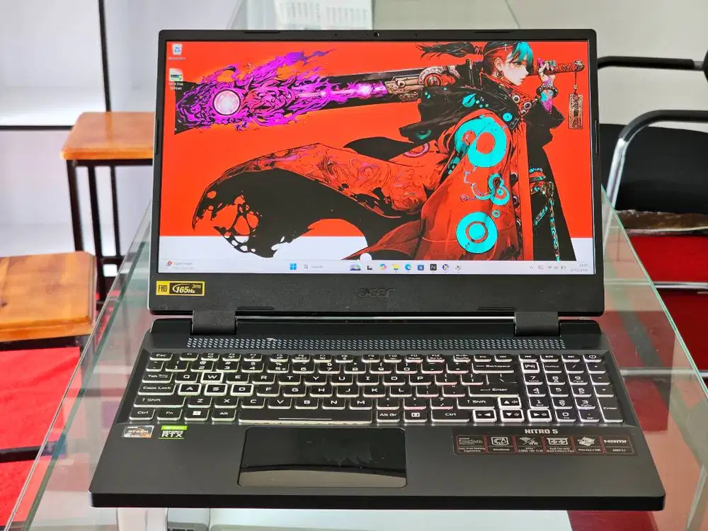 ACER Nitro AN515 46 AMD Ryzen 7 6800H Ram 16 GB SSD 512 GB Nvidia RTX