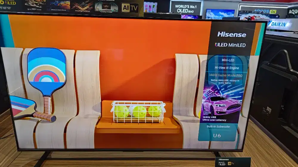 HISENSE MINILED SMART TV 4K 55INCH