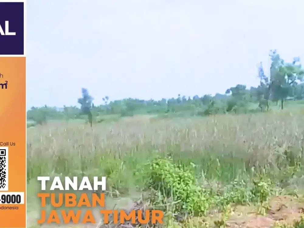 Dijual Tanah Luas di Tuban  Cocok untuk Kawasan Industri - The EdGe