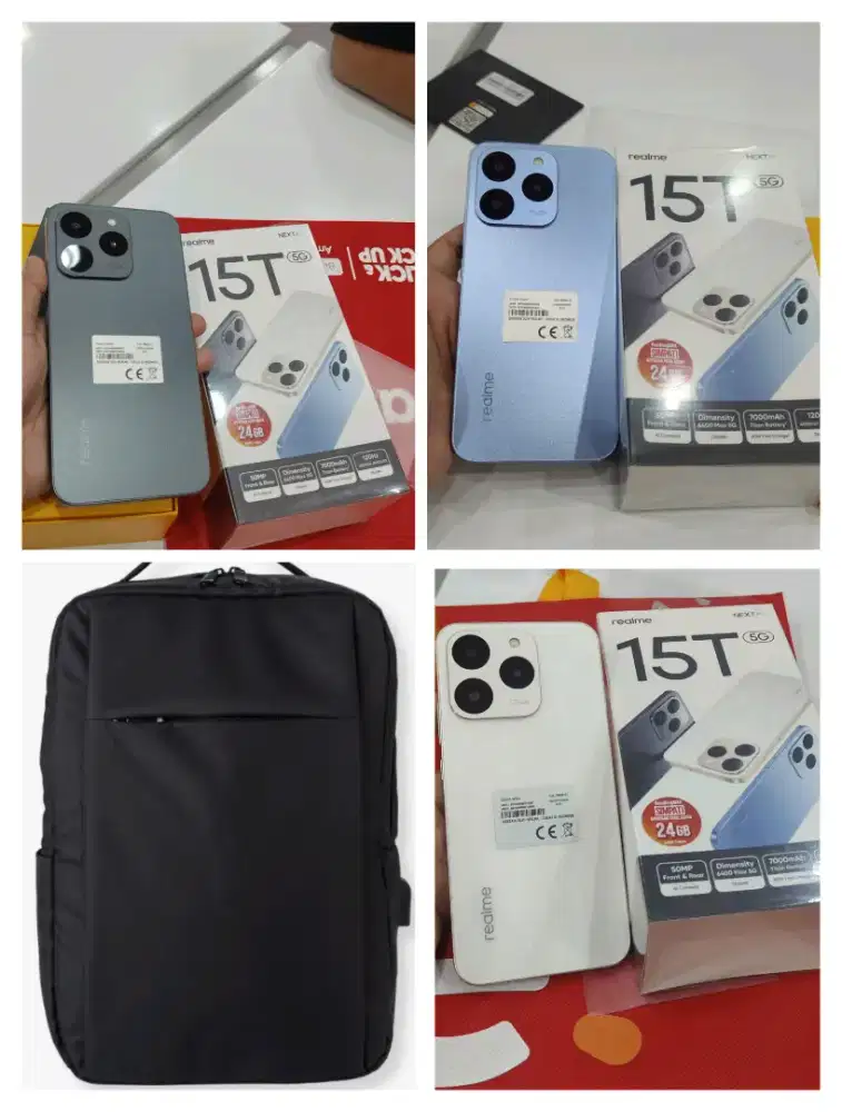 Realme 15T 5G ready stock dan dapatkan free giftnya juga