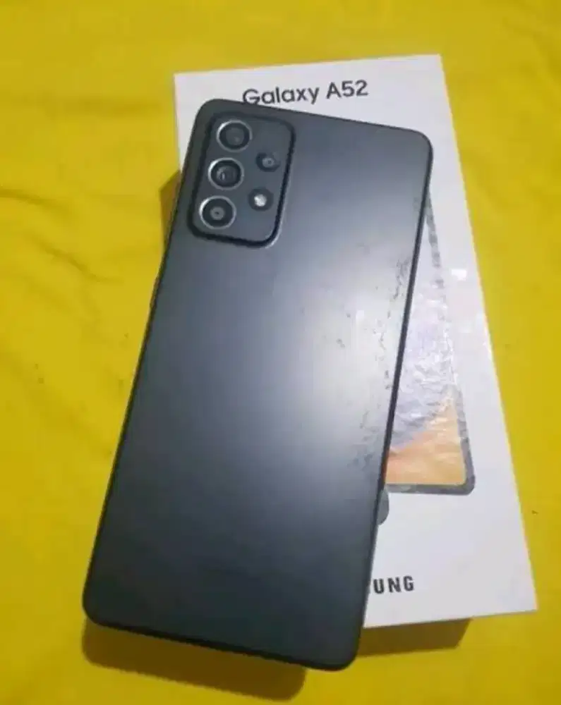 Murah hp Samsung A72 8/256 lkp semua masih ori, bs TT