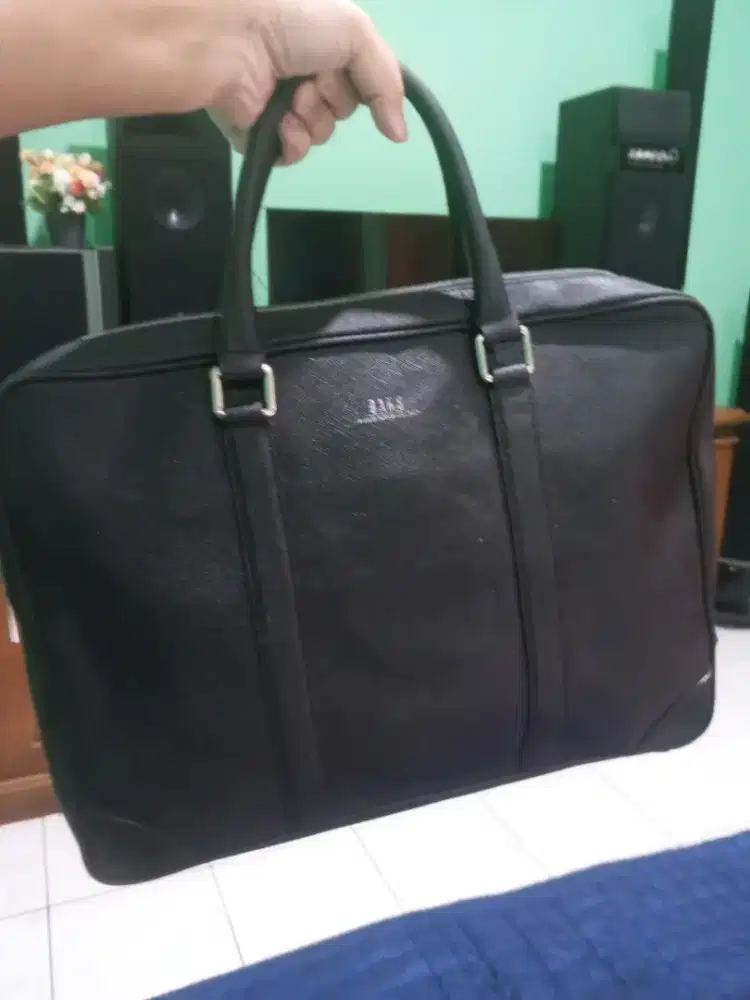 DAKS TAS KERJA PRIA MUAT LAPTOP KULIT ASLI