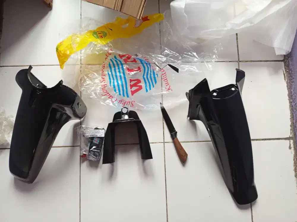 Slebor depan Astrea grand merk win masih baru