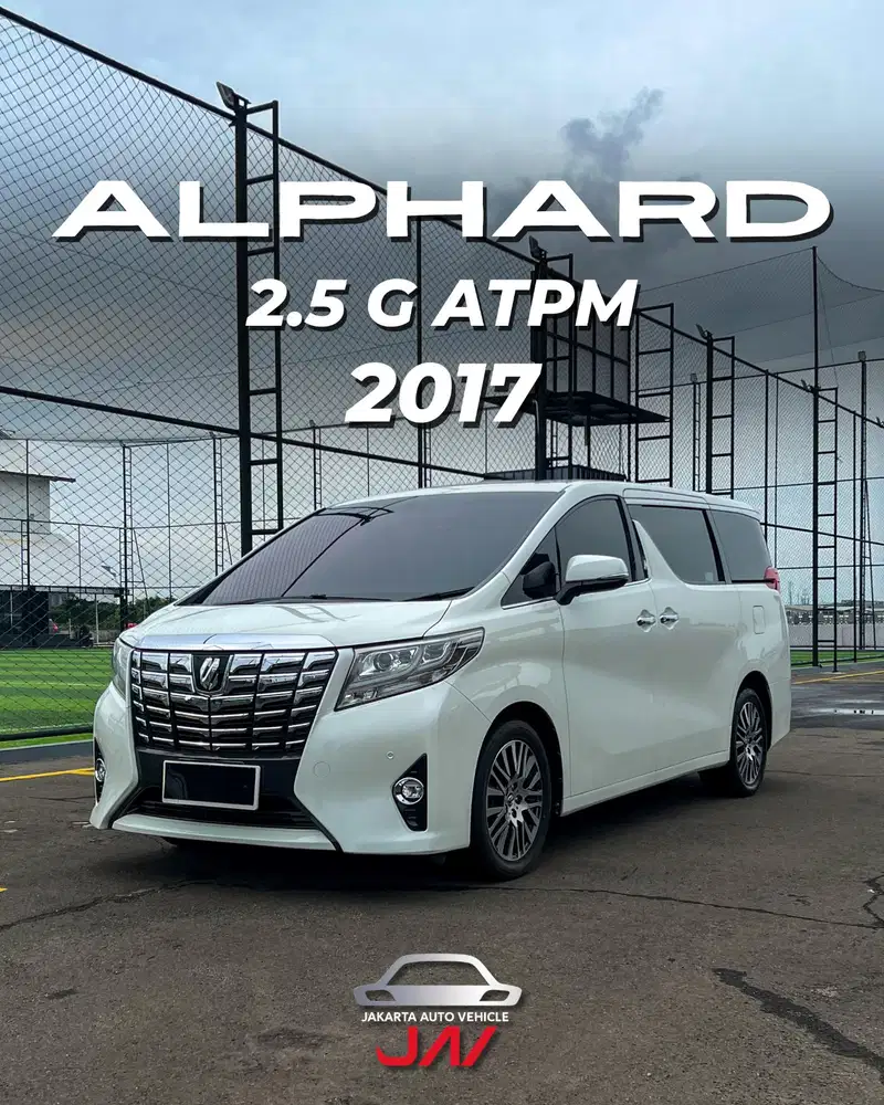 TOYOTA ALPHARD 2.5 G ATPM