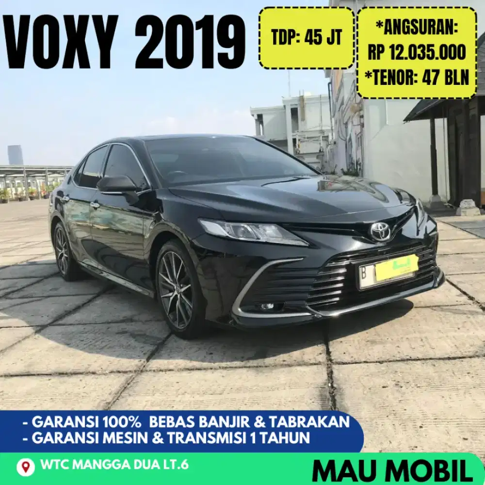 TDP 45JT, Camry V 2021/2022/2023 Hitam KM 50rb