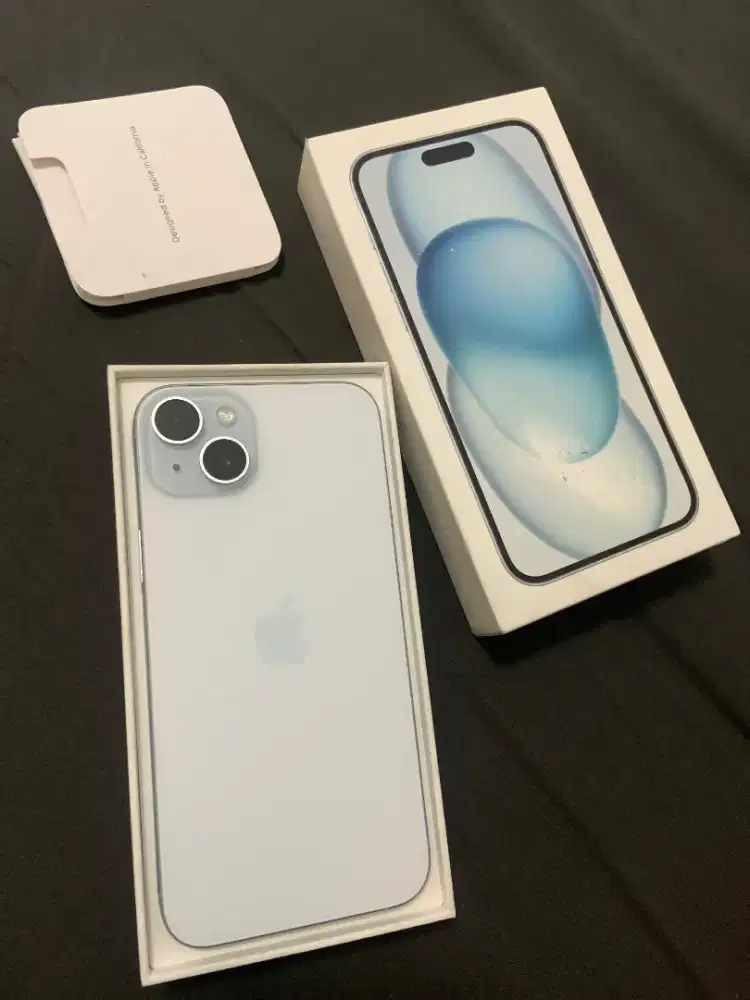 Ip 15 plus (blue) 128gb Like new