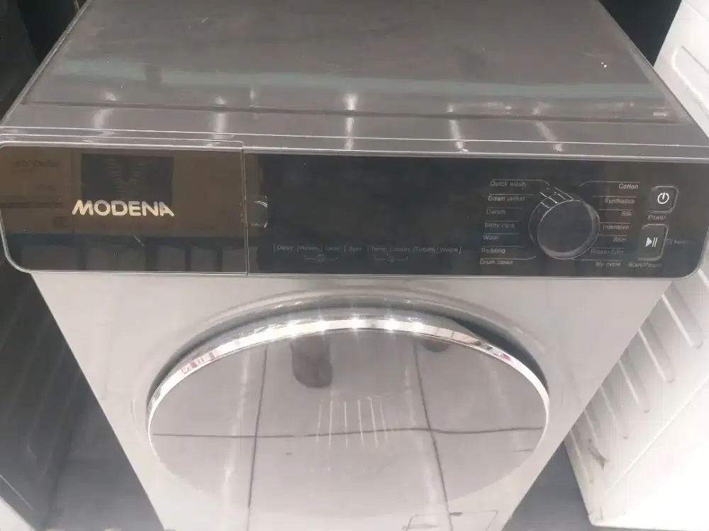 Mesin cuci front loanding modena