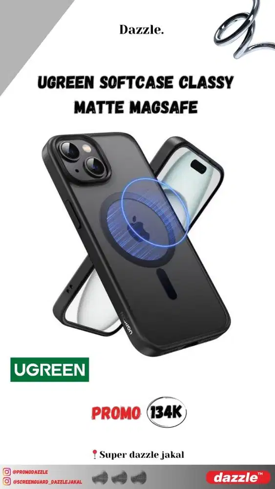 Softcase UGREEN Classy matte magsafe