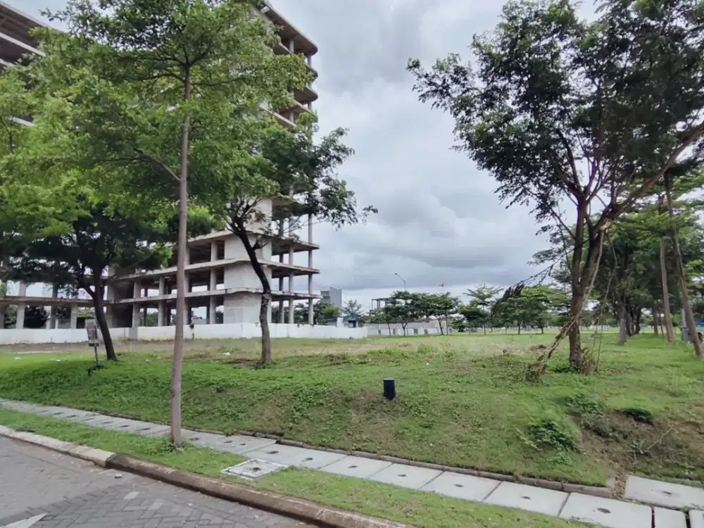 Kavling Hoek Brooklyn Boulevard PIK 2 750m2 PPJB Siap Bangun