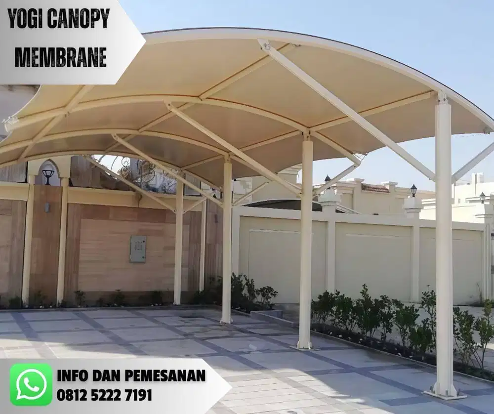 Pusat Bahan Membrane Kanopi Membrane Murah