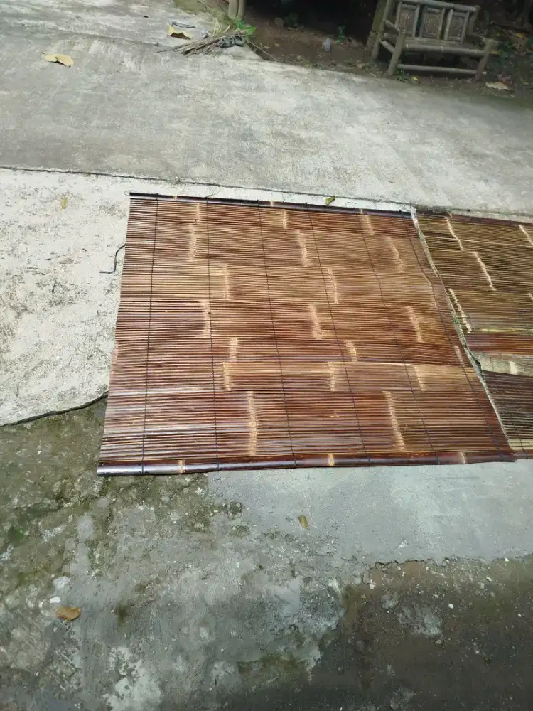 Tirai bambu murah berkualitas