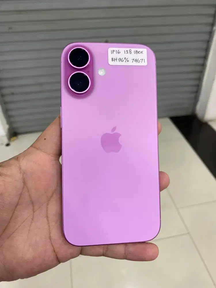 iPhone 16 128Gb Resmi iBox Mulus LikeNew Masih Garansi