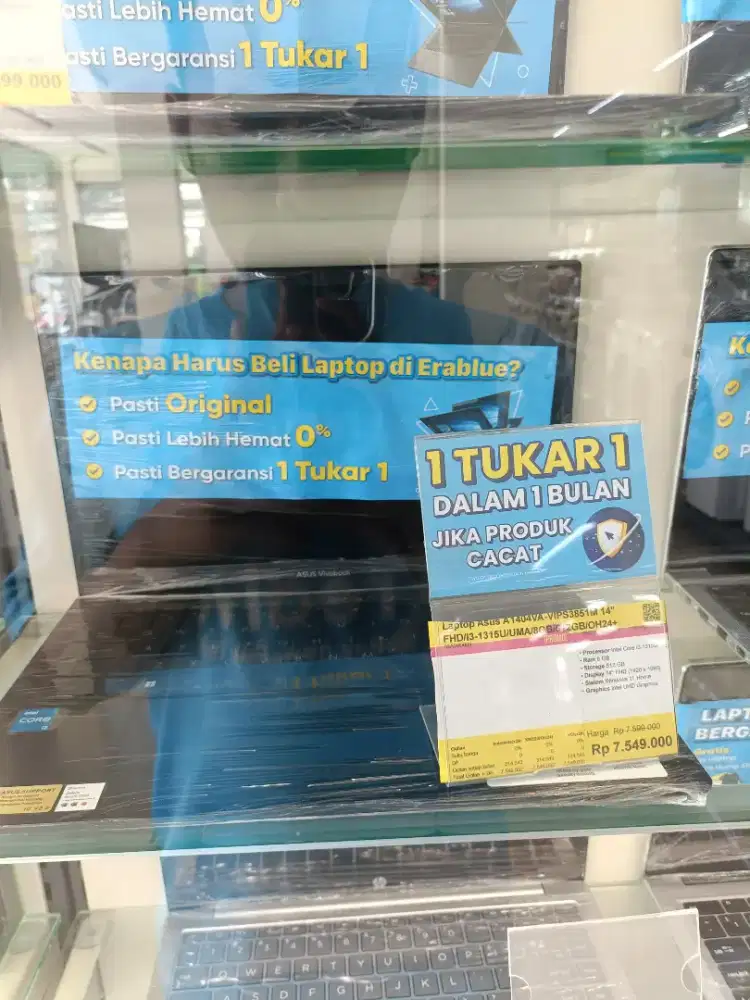 Kredit Kredivo Laptop Asus core i3 cukup ktp