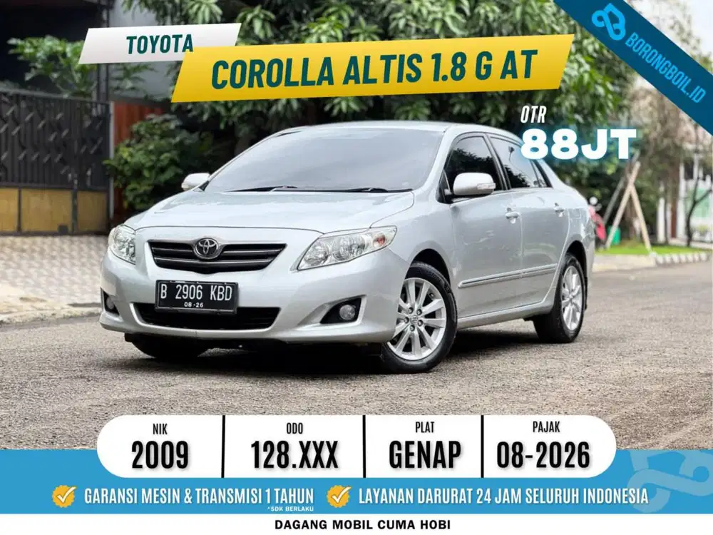 COROLLA ALTIS 1.8 G AT 2009