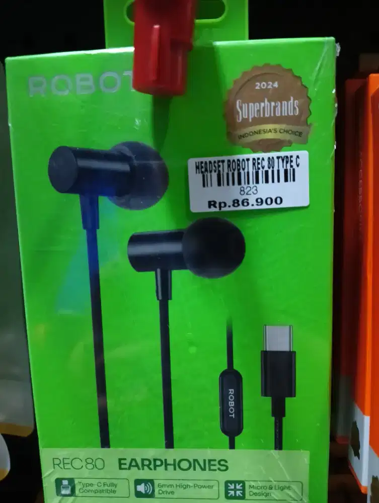 HEADSET ROBOT REC 80 TYPE C | ATLANTIS DAHSYAT