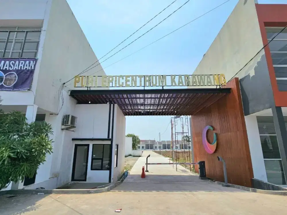 Dikontrakan rumah baru lokasi dekat dengan pasar kosambi karawang Sewa 1 Tahun gratis 6 Bulan