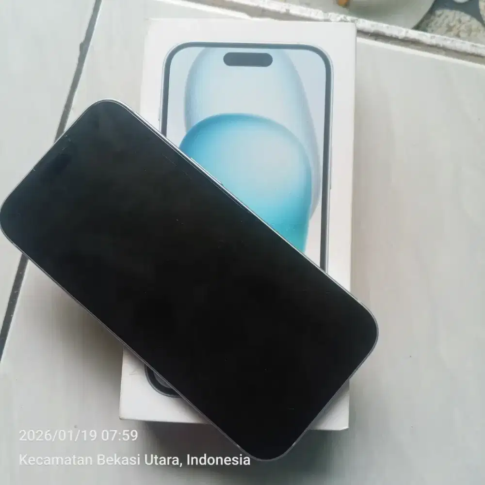 DI JUAL IPHONE 15 128GB INTER JARINGAN RESMI CUKAI