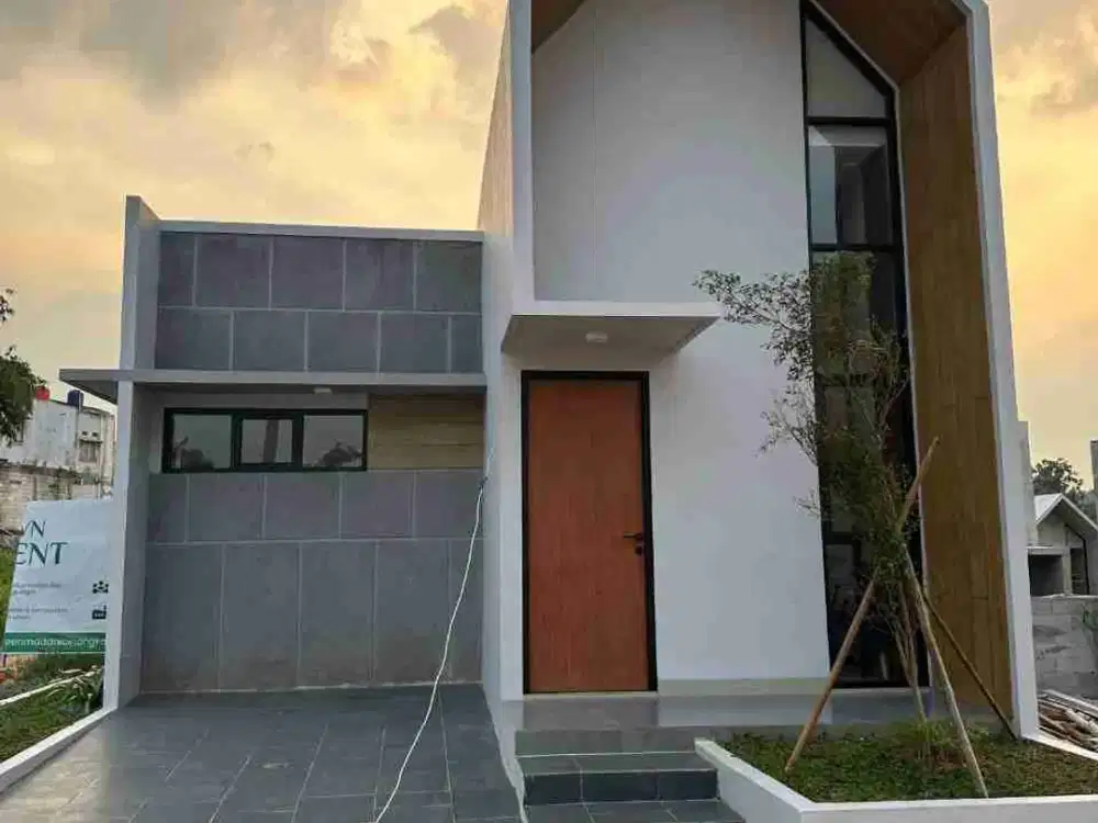 Rumah Scandinavian Dalam Perumahan Islami di Sawangan Depok Dekat Tol