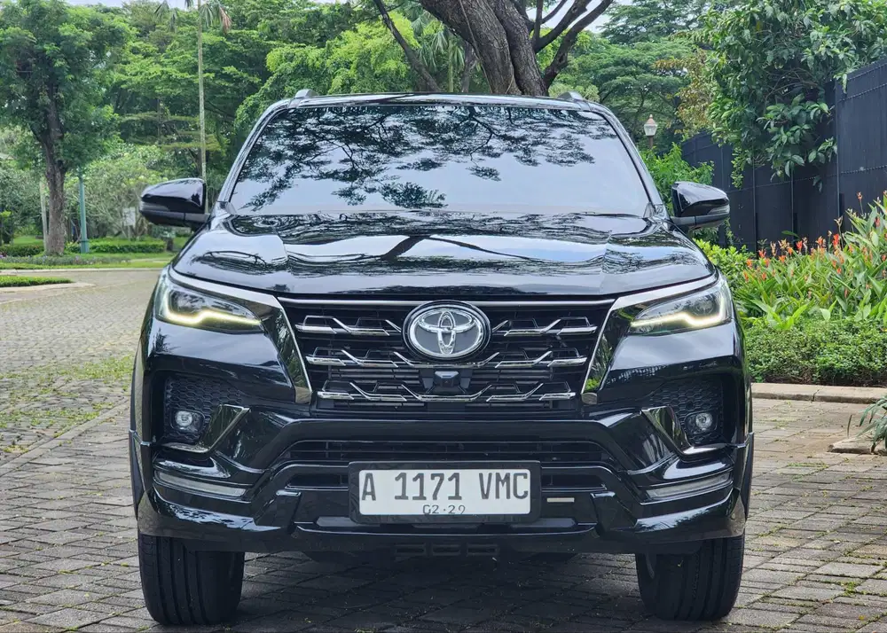 KM.46.RB ASLI| FORTUNER GR 2.4 AT DIESEL 2021 HITAM PERFECT FULL ORI!!