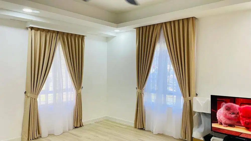 Penyedia Tirai Gorden Jendela Gordyn Mewah Hordeng Model Terbaru Murah