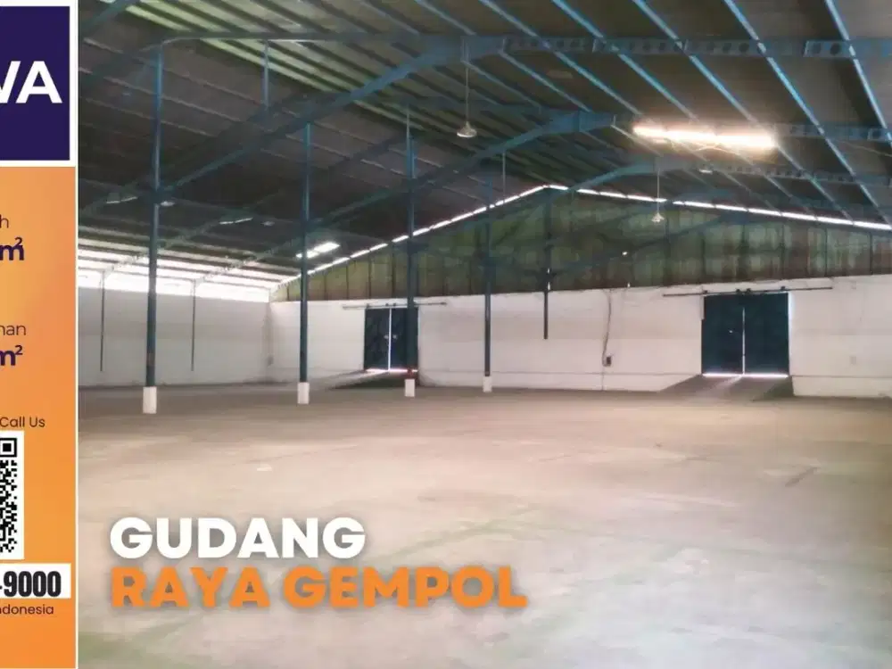 Disewakan Gudang Industri 21.626 m² di Gempol Sidoarjo – Listrik 33.000 Watt - The EdGe