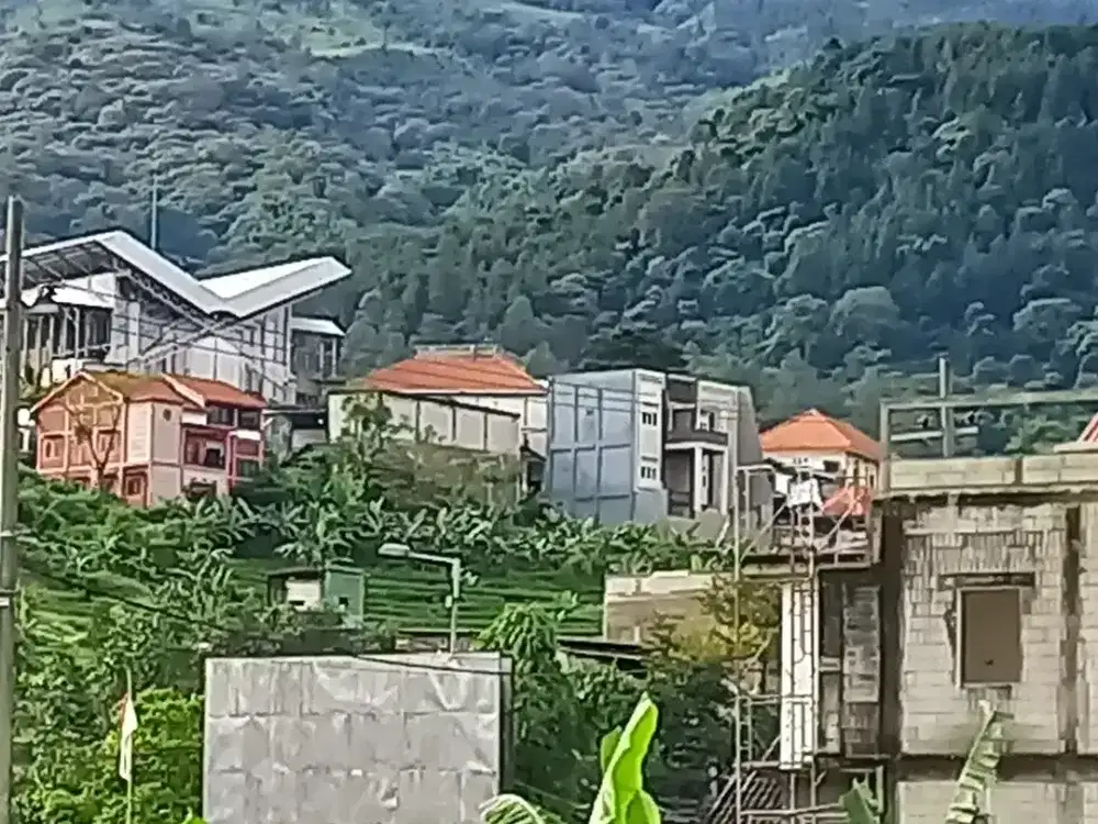 DI JUAL TANAH VILLA PEMANDIAN AIR PANAS  PACET ZONA PERUMAHAN/KUNING