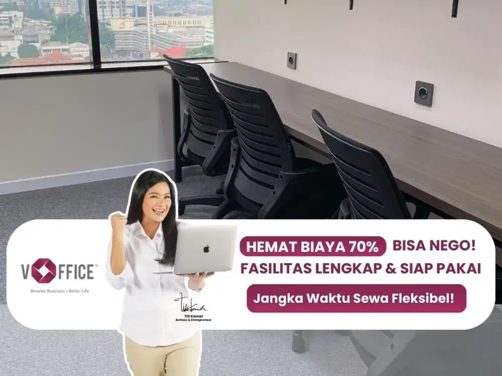 Sewa Ruang Kantor Murah Area Asia Afrika Bandung
