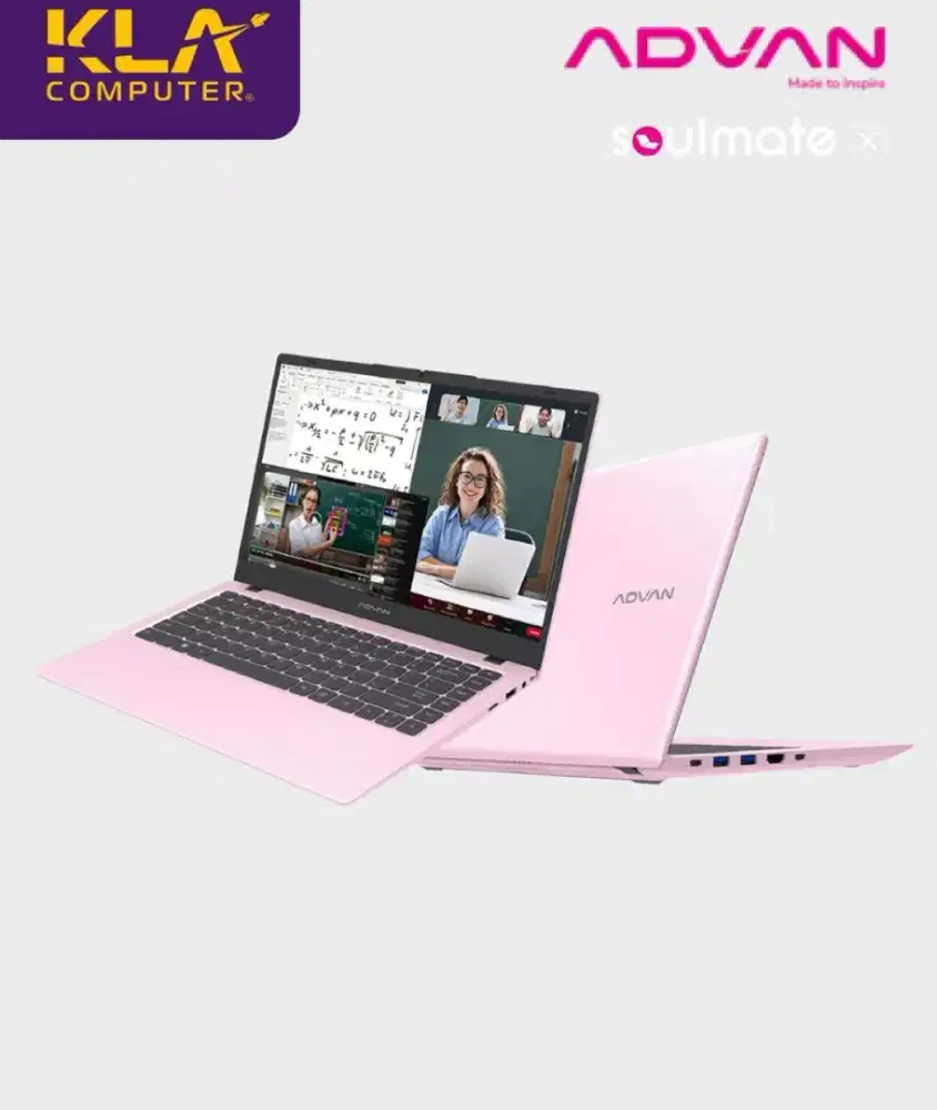 Ready Laptop Advan Soulmate Murah dan Cicilan 0% di KLA Komputer