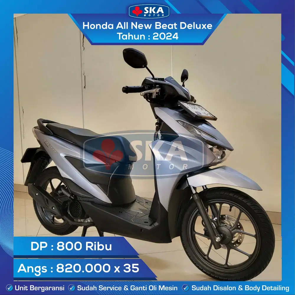 Honda All New Beat Deluxe Tahun 2024