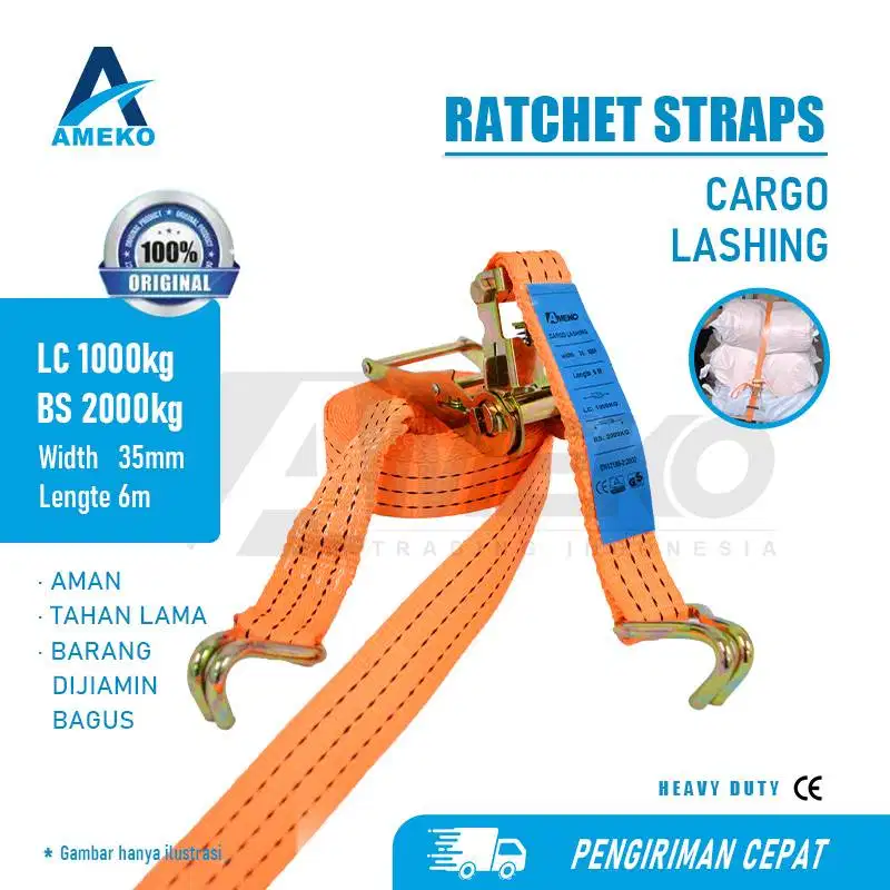 TALI RATCHET 1,5TON (DIAMETER 35MM)