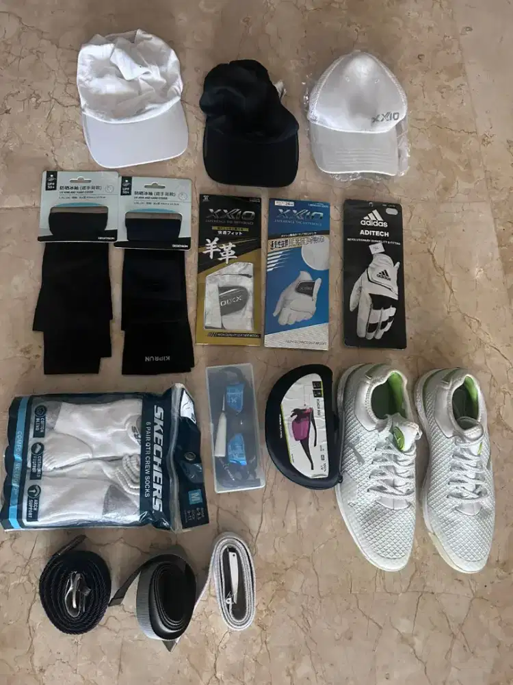 Perlengkapan Golf Sesuai Difoto