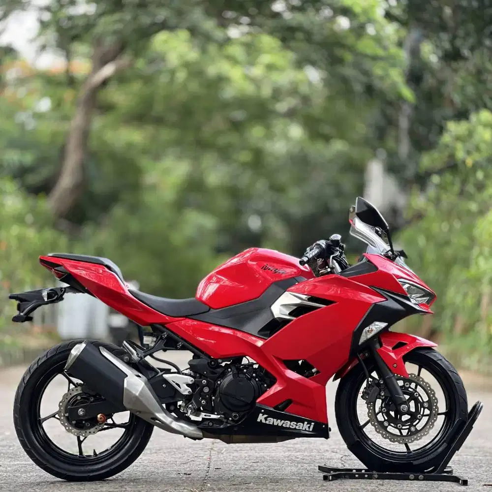 KAWASAKI NEW NINJA 250 FI 2018 MERAH KM 14K PAJAK ON SIAP TOURING