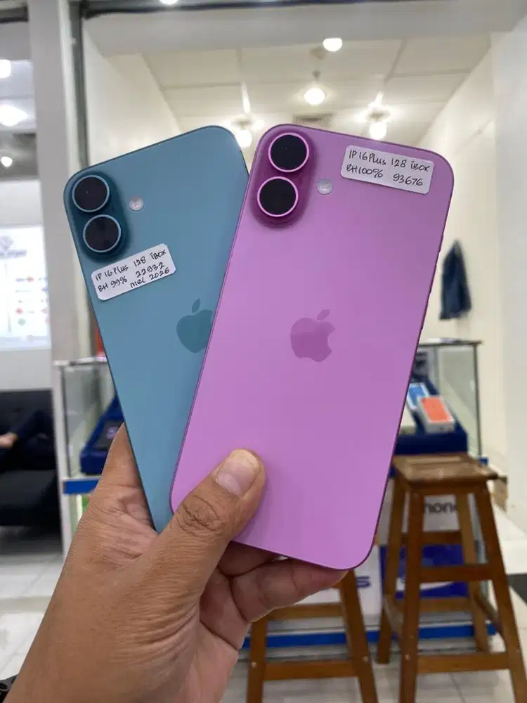 iPhone 16 Plus 128Gb Resmi iBox Mulus LikeNew