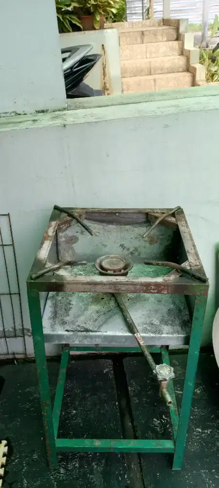 Kompor gas pecel lele/nasi goreng siap pakai