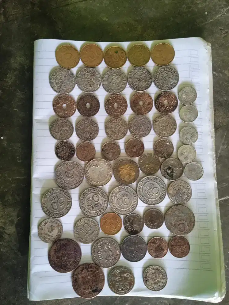 uang kunu koin lagi banyak nih bos