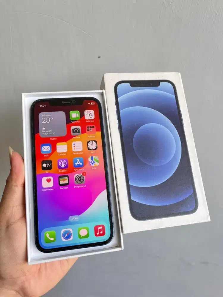 iPhone 12 256GB resmi iBox Fullset