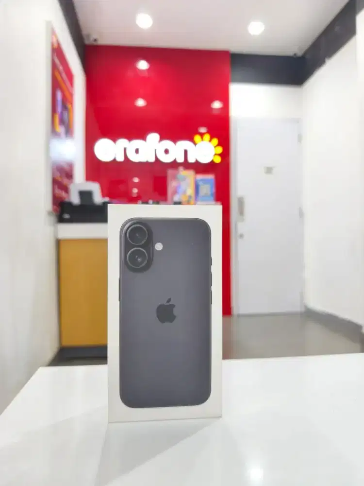 Iphone 16 Balck 128Gb Garansi Resmi