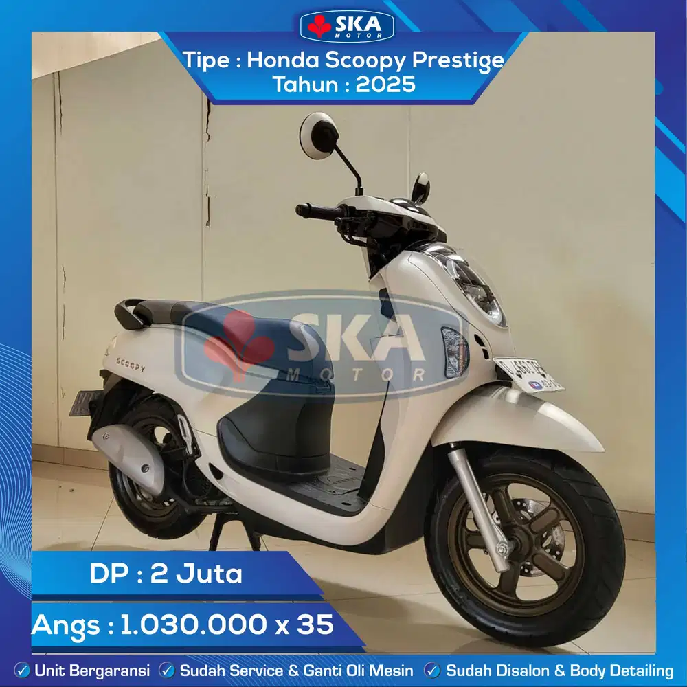Honda Scoopy Prestige Tahun 2025