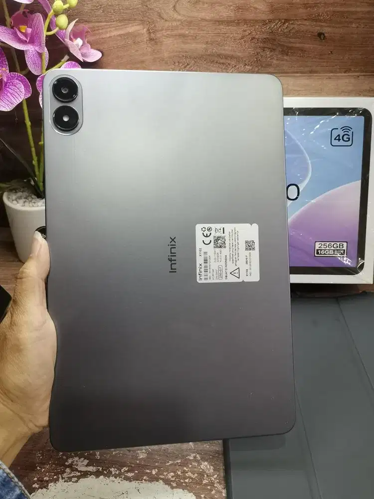 infinix xpad 20 ram 8 256gb 4g LTE garansi okt mulus fullset bisa tt