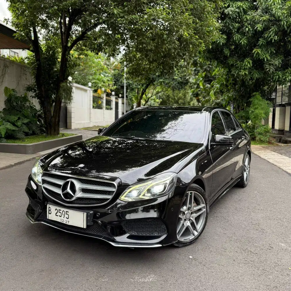 Mercedes Benz E400 AMG 2015 Black Hitam 2014 2016 dijual Cepat Bu